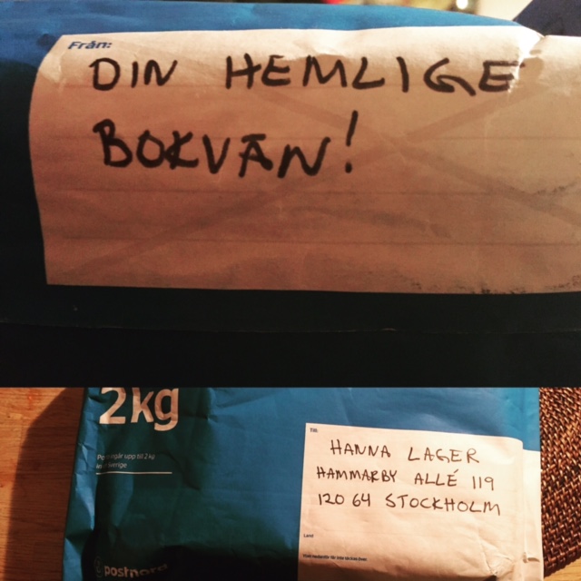 Bokpaket från min hemliga bokvän