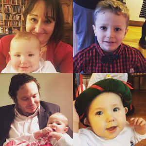 Familjen Lager-Ericson julen 2016