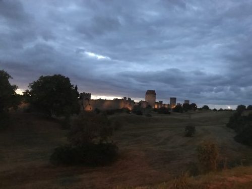 Visby by night