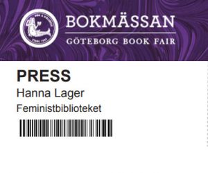 Pressbadge