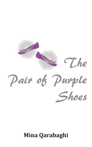 The pair of purple shoes