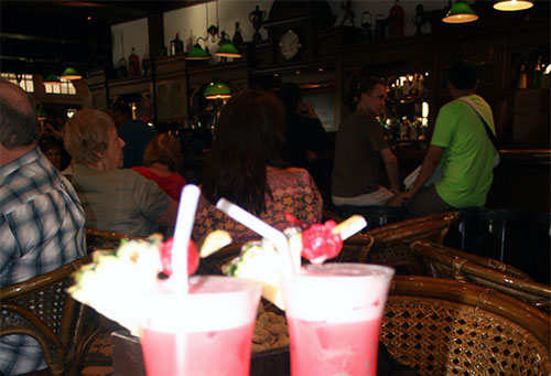 Singapore Sling på Raffles hotell