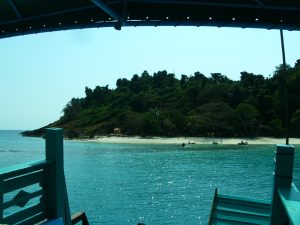 Skärgård utanför Koh Chang, Thailand