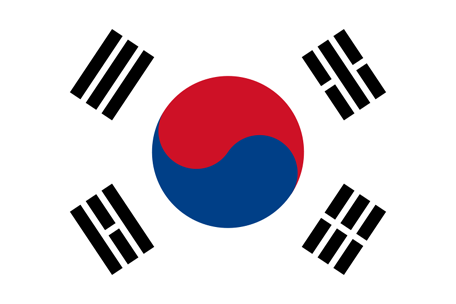 Sydkoreas flagga