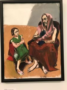 Rödluvan och vargen av Paula Rego Rödluvan och vargen av Paula Rego