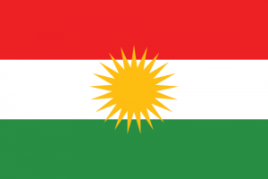 Kurdistans flagga