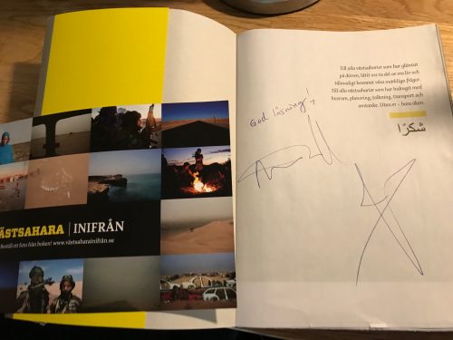 Signerat ex av Att svika ett folk Signerat ex av Att svika ett folk