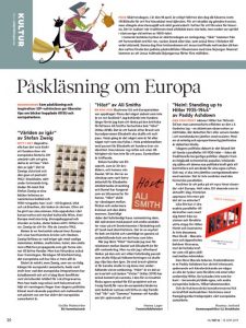 Bok om Europatanken i Tidningen Nu