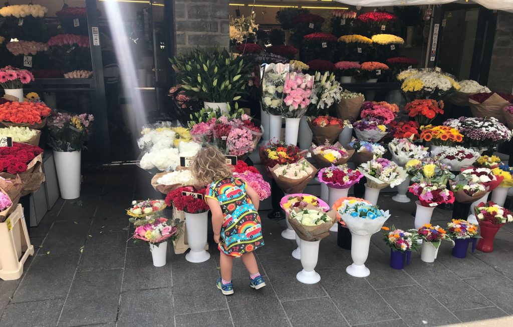 Blomstermarknaden vid Virugrindarna