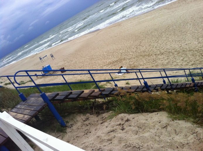 Stranden i Nida, Litauen