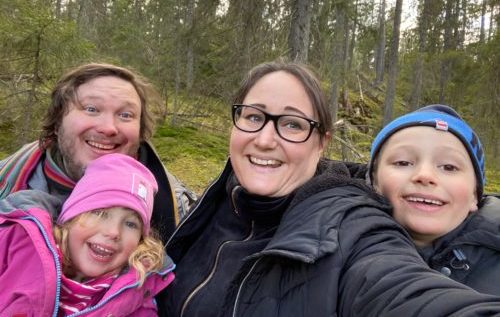 Familjen i skogen