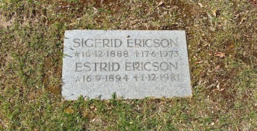 Estrid Ericsons grav