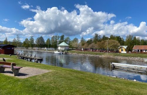 Göta Kanal genom Karlsborg