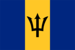 Barbados flagga