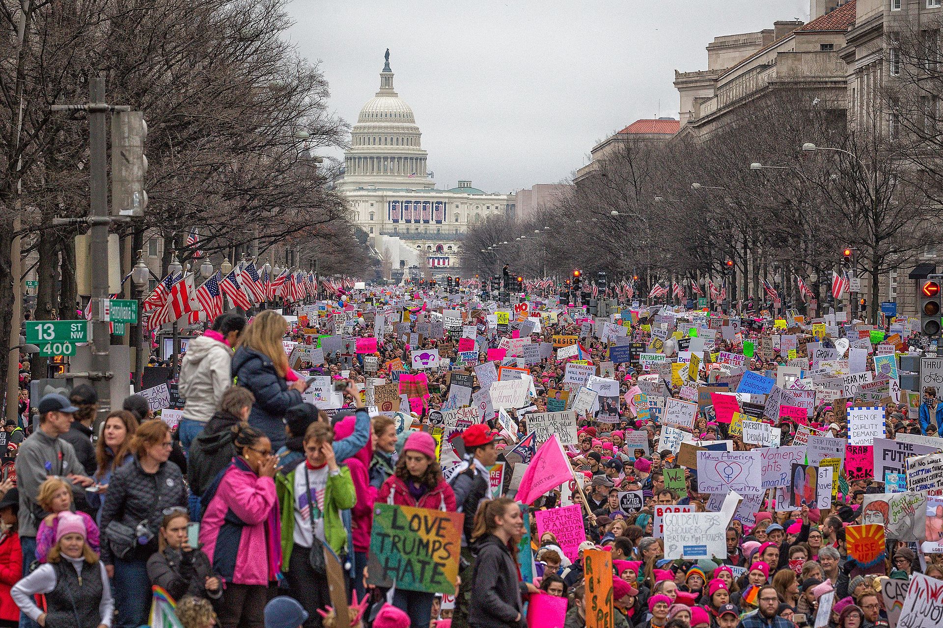 2017 års kvinnodemonstration i Washington DC