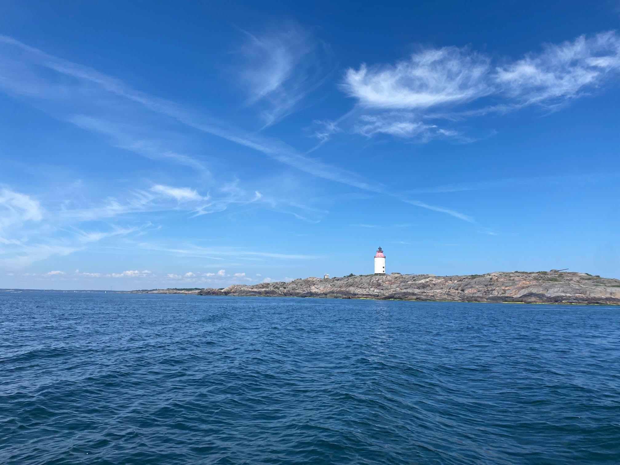 Landsort från havet