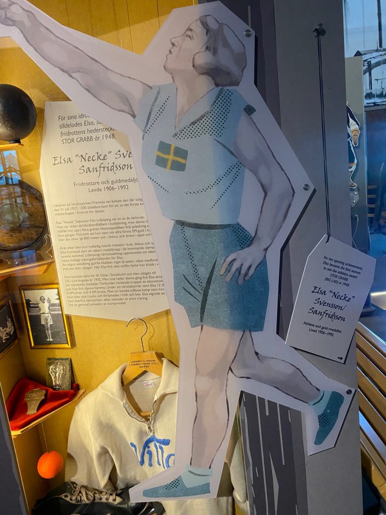 Elsa "Necke" Svensson på Vänermuseet