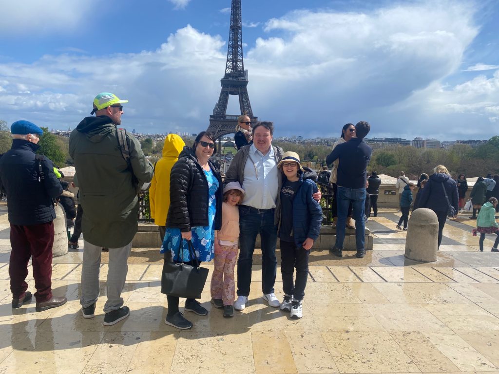 Familjen i Paris