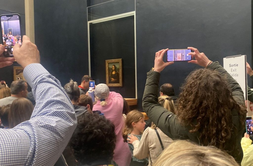 Mona Lisa på Louvren 2023