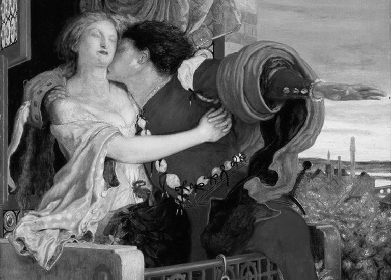 Romeo och Julia av Ford Madox Brown 1870