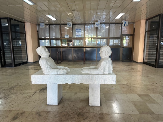 Tågstationen i Mostar