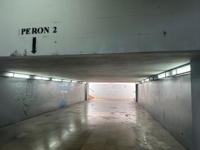 Tågstationen i Mostar
