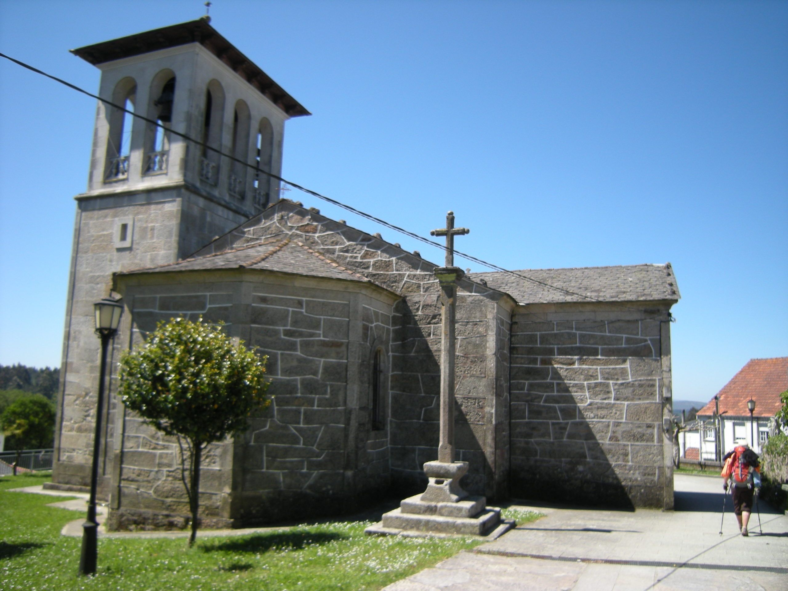 Galicia. Iglesia de San Tirso en Palas de Rei
