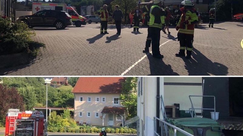 24.07.2020 Brand in örtlichem Einkaufsmarkt