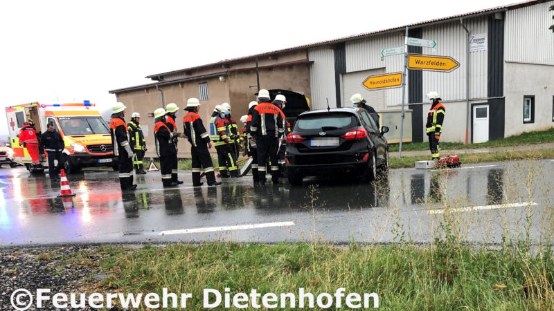 13.08.2020 Verkehrsunfall mit verletzter Person