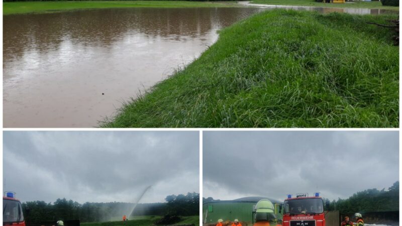 10.07.2021 Personen in Wassernot/ Hochwasser