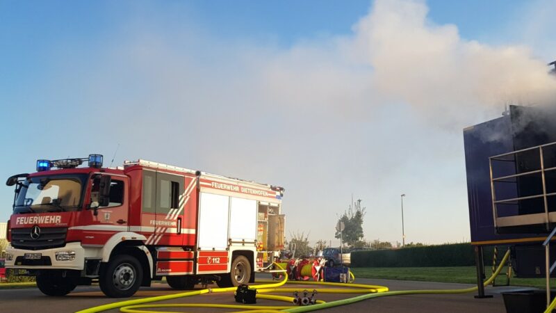 Brandübungscontainer in Dietenhofen