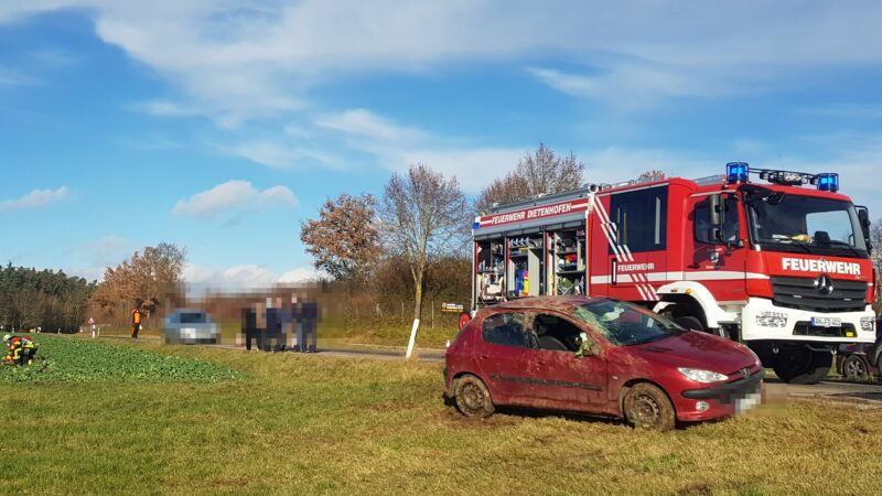 27.11.2021 Ölspur/ VU mit Verletzten