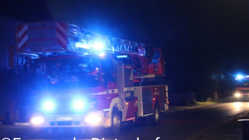 11.12.2021 Fettbrand in Bruckberg