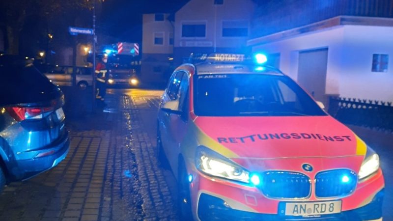 01.02.2022 Unterstützung Rettungsdienst