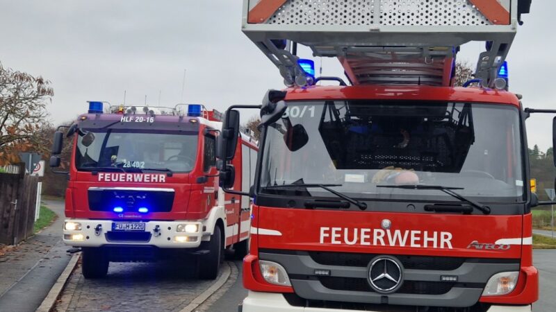 07.12.2022 Unterstützung Rettungsdienst/ Drehleiterrettung