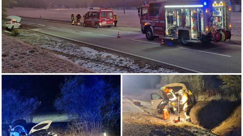 21.01.2024 Verkehrsunfall mit PKW