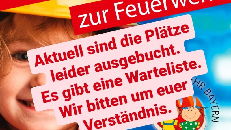 Gründung einer Kinderfeuerwehr