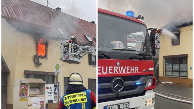 15.12.2024 Vollbrand einer Wohnung