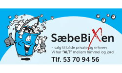 Sæbebixen er i sæsonen 24-25 personlig sponsor for William Moberg. logo