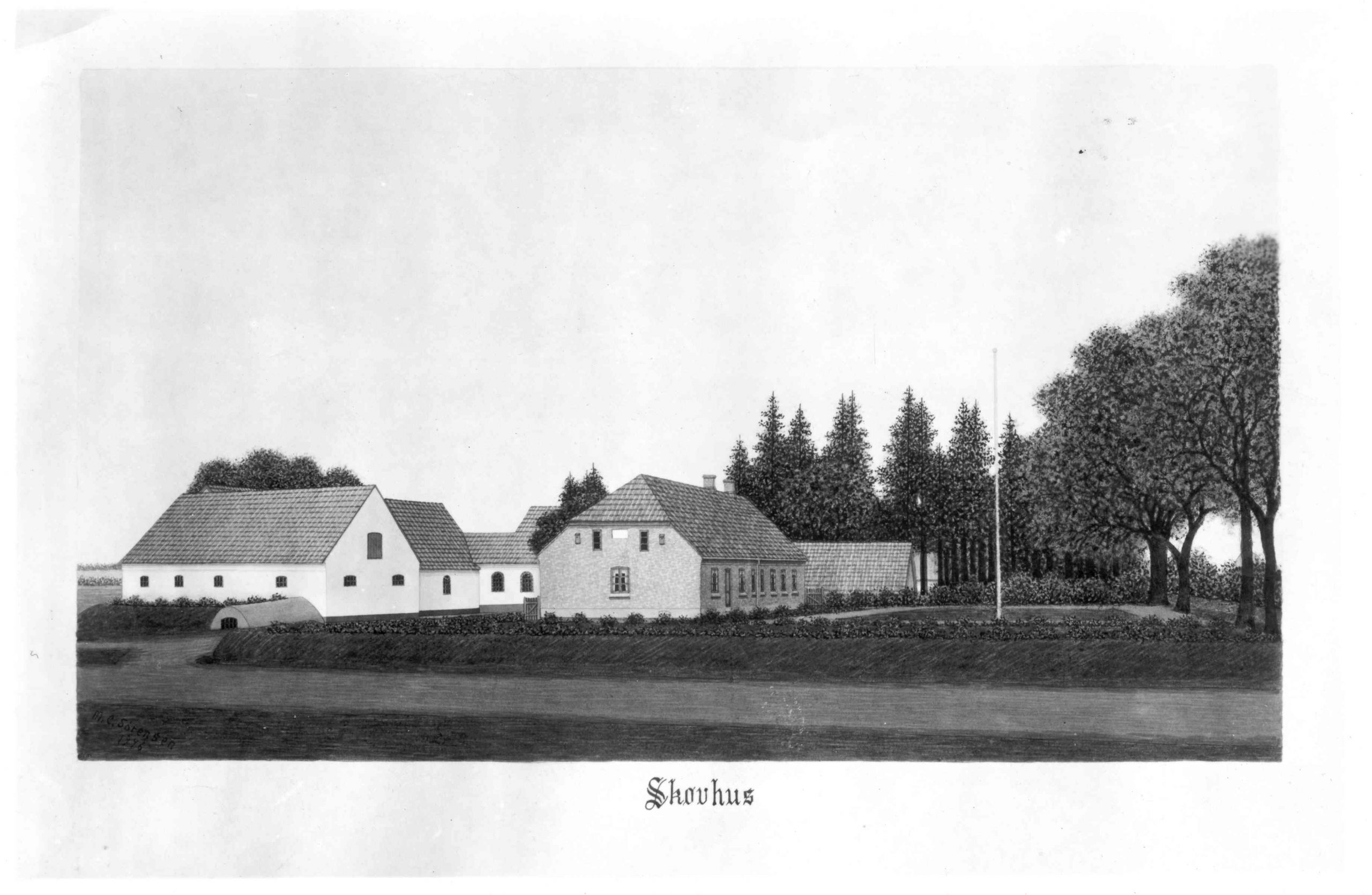 Falleskovhus 1950