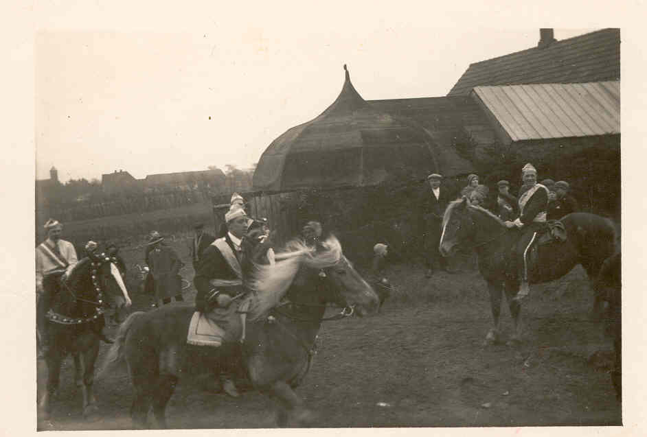 Ringridning Finderup ca 1920