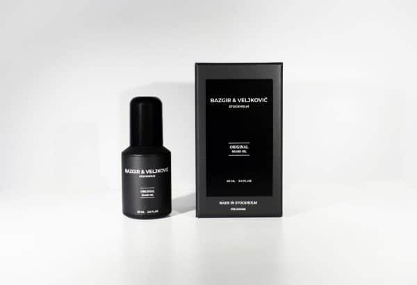 Bazgir Beard Oil – naturlig skäggolja i stilren flaska.