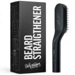 Dick Johnson Beard Straightener – Värmeborste för skonsam styling av skägg och hår.