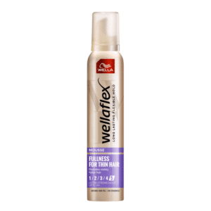 Wella Wellaflex Mousse Fullness Ultra Strong 200 ml – Volymmousse med extra stark stadga