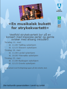 Konsert for den kulturelle spaserstokken