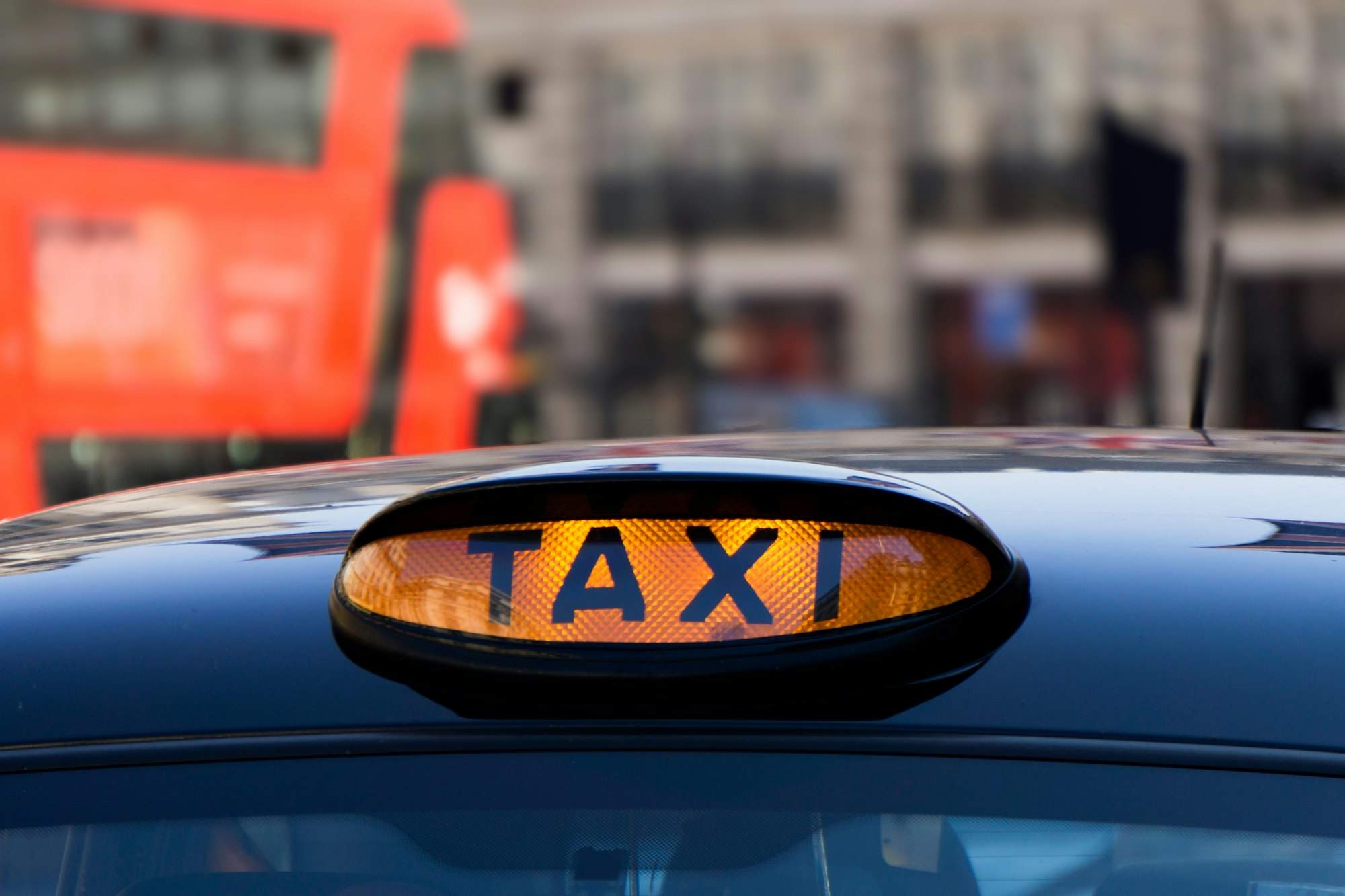 Illuminated Taxi sign