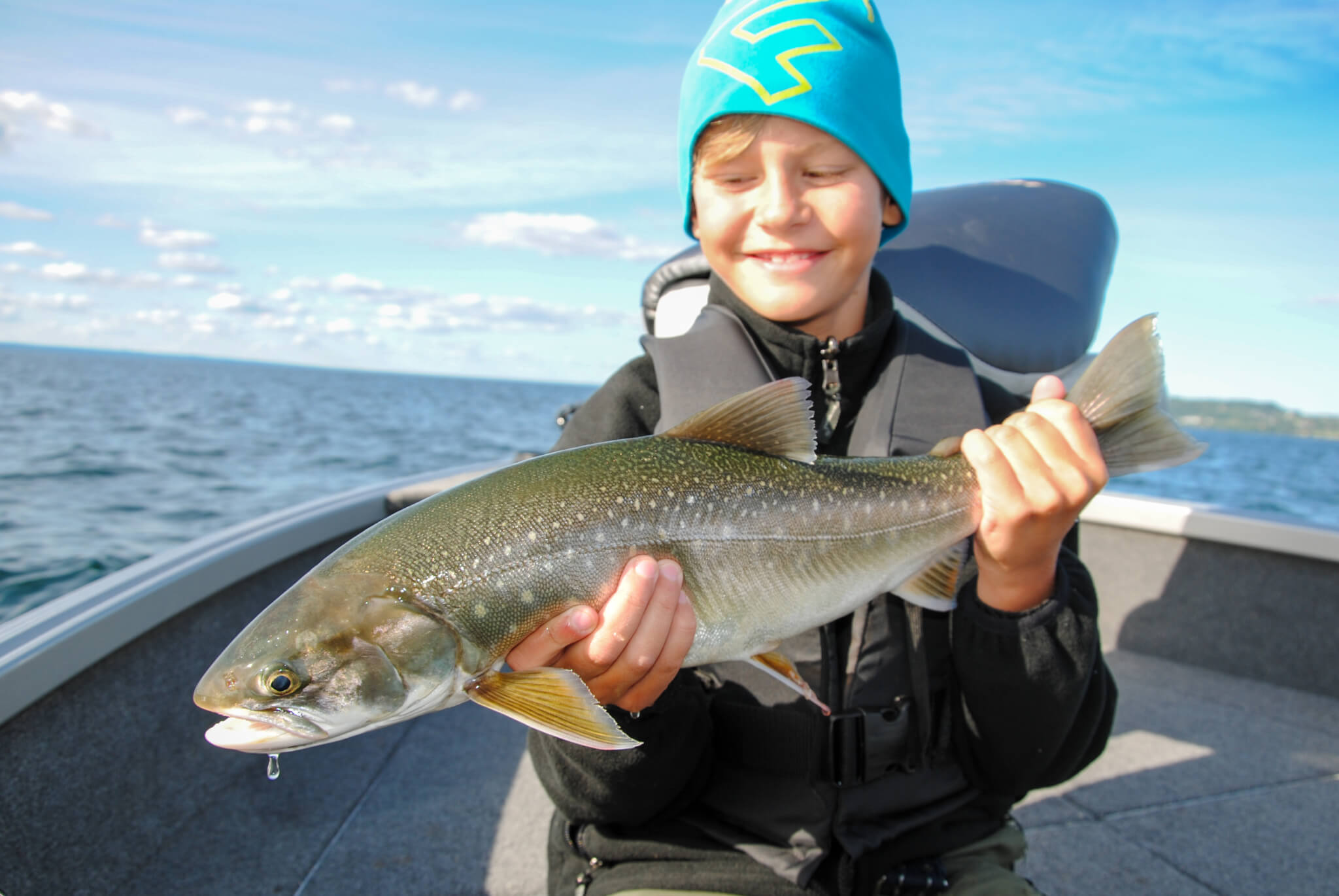 Char Fishing on lake Vättern