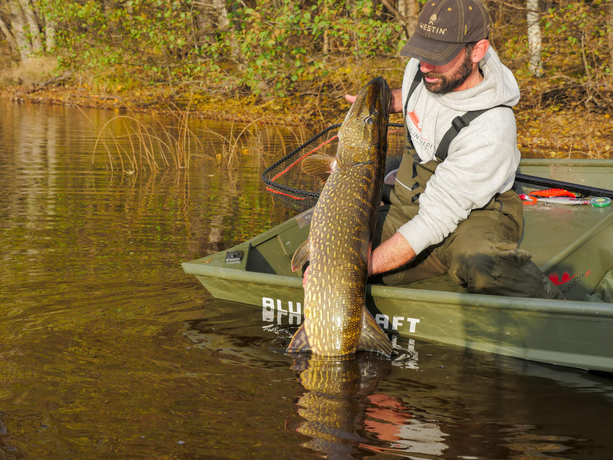 Pike Fishing in Sweden - Northern Pike - Fishing-in-Sweden.com