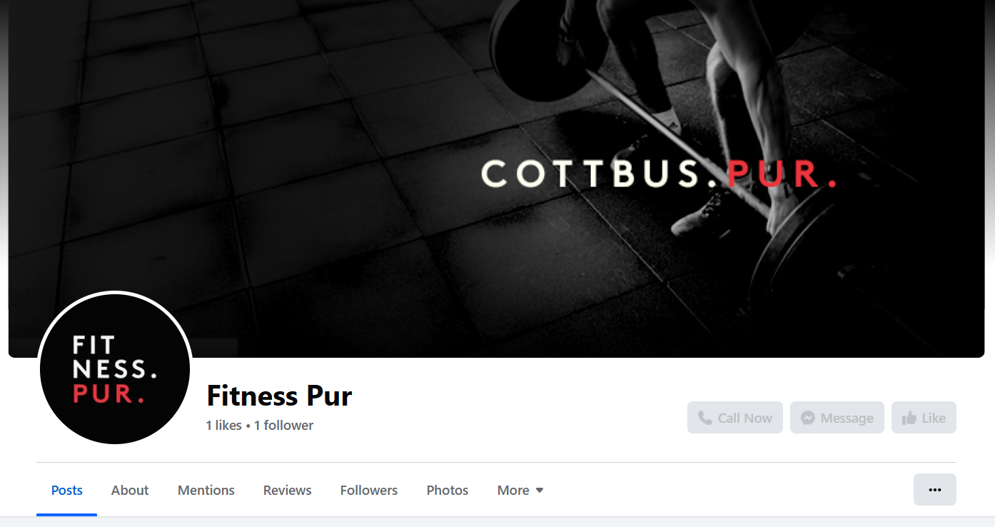 Fitness Pur Cottbus Facebook Seite