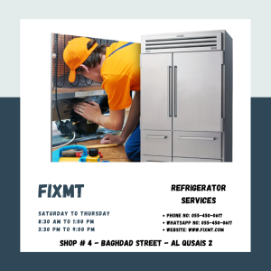 Call us now at 050-5758617 for Freezer Fixing, Freezer Repair, Freezer Servicing, Freezer Maintenance, Freezer Installation, or any Freezer Service